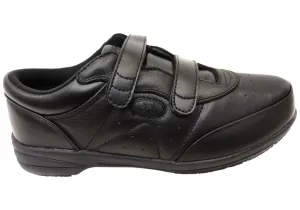Support Zone Propet Womens Easy Walker Leather Comfortable Wide Fit Shoes