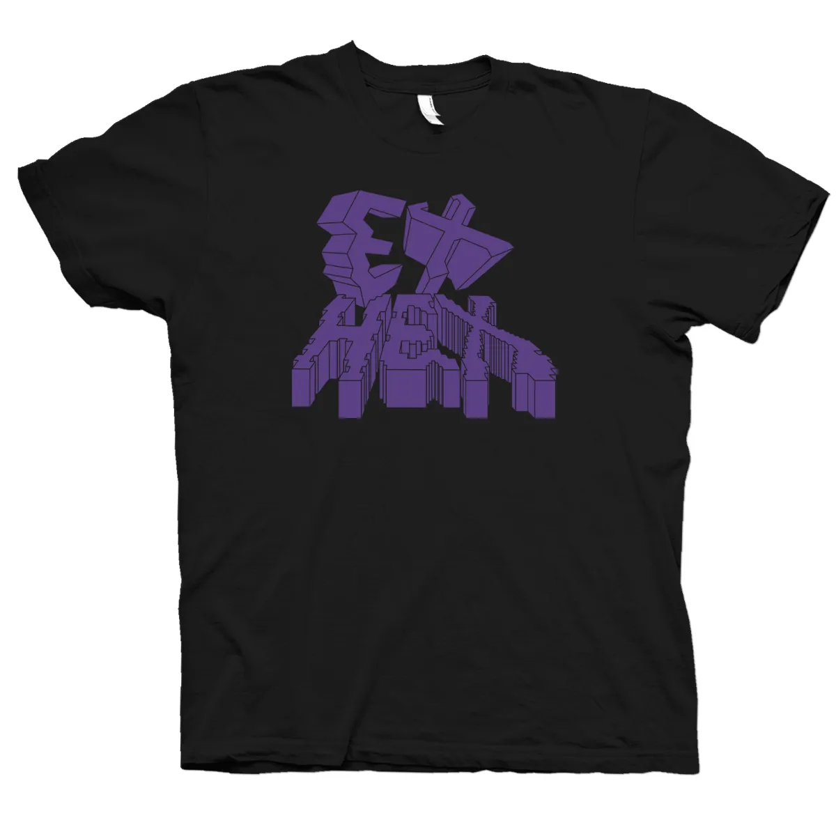 Durable Collar Construction Purple Logo