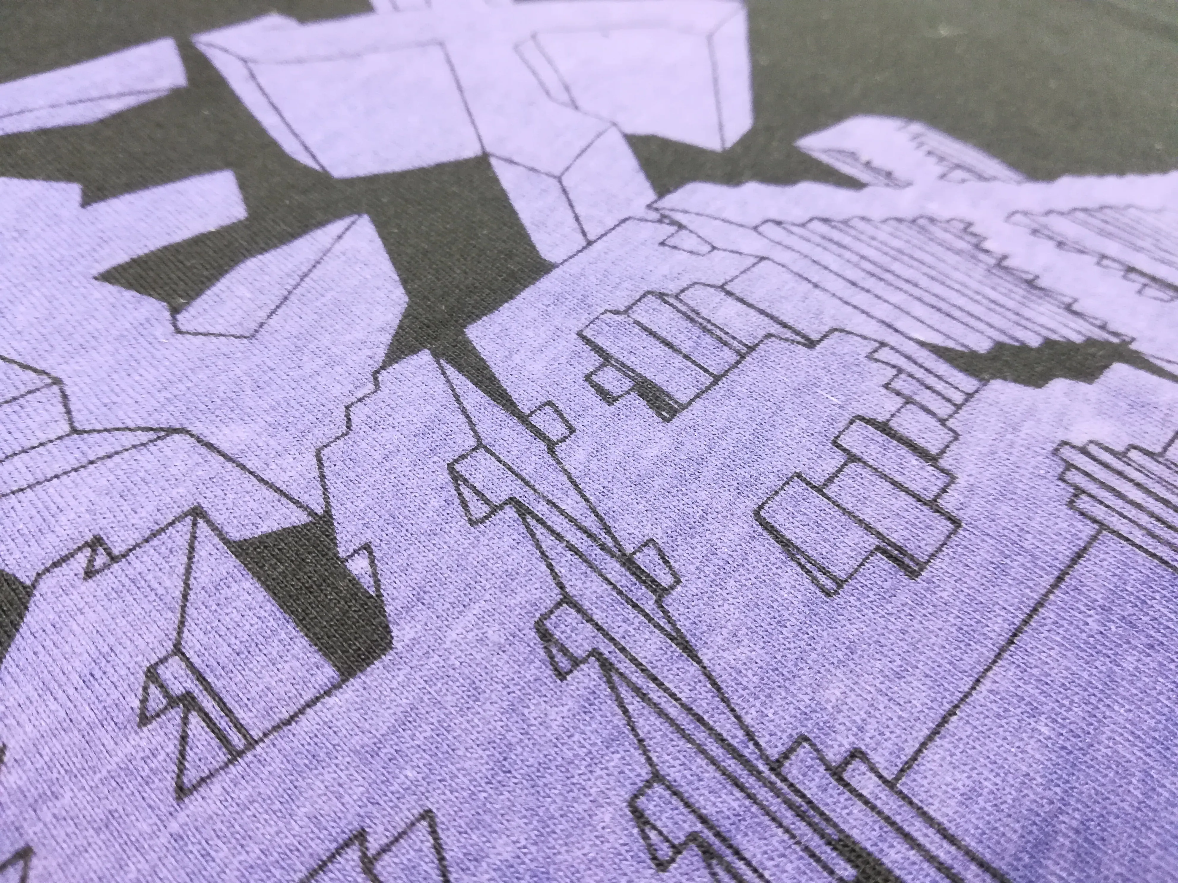 cycling outfit AntiStatic Properties Purple Logo