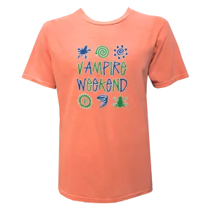 Comfortable Layers Quick-Dry Fabric Orange Hypercolor T-shirt