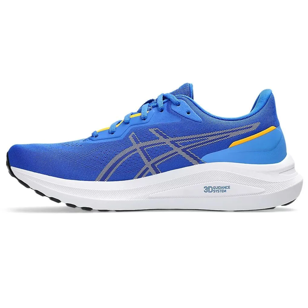 running in a modern bridge area shoes Asics Mens Trainer GT-1000 13 Illusion Blue/White