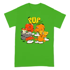 "If This Fruit Doesn??t Kill You??" Green T-Shirt Comfortable Look Printed Logo