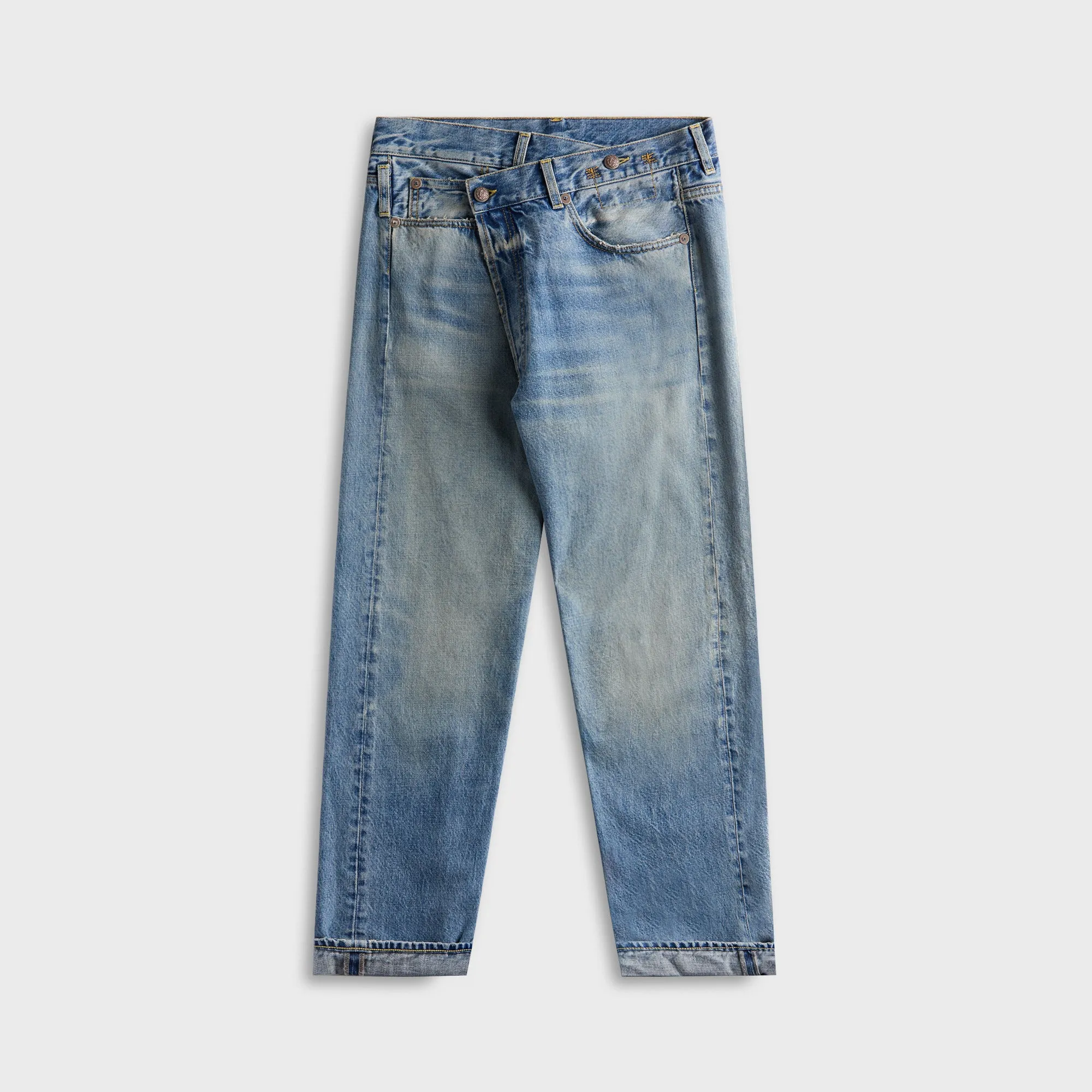 Casual Luxury Winter Warmth R13 Crossover Jean - Merrin Blue