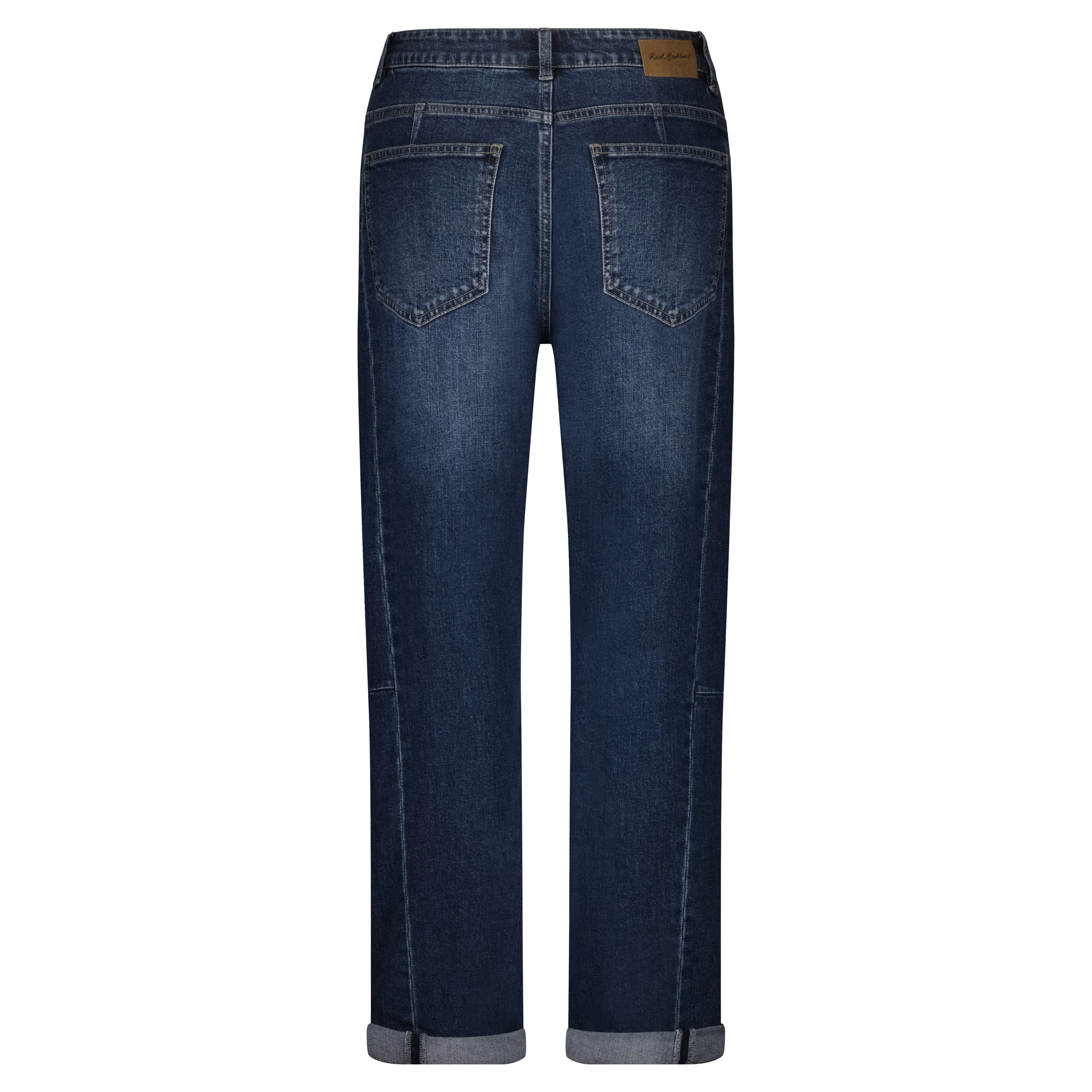 Red Button Womens Jeans Caitlin Sidepatch Denim Dark Stone Used Vintage Lover Smooth Bold
