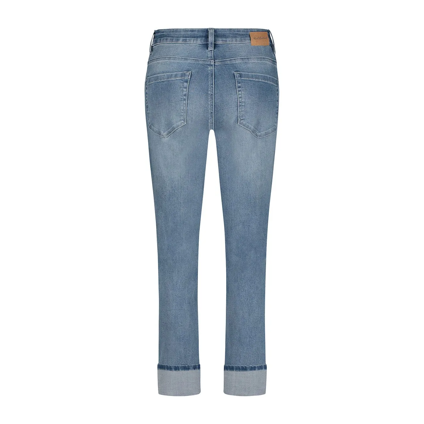 Red Button Womens Jeans Kate Denim & Embroid Pockets Stone Used Softened Denim Material