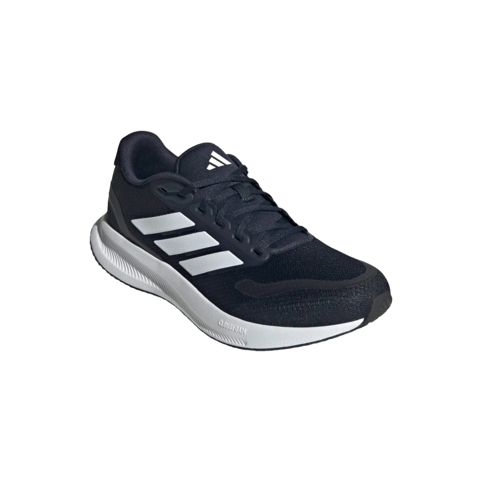 Adidas Mens Trainer Runfalcon 5 Legend Ink/Cloud White/Core Black Dual Density Outsole