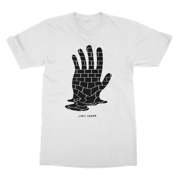 Cozy Fit Wear Brick Hand Tee White