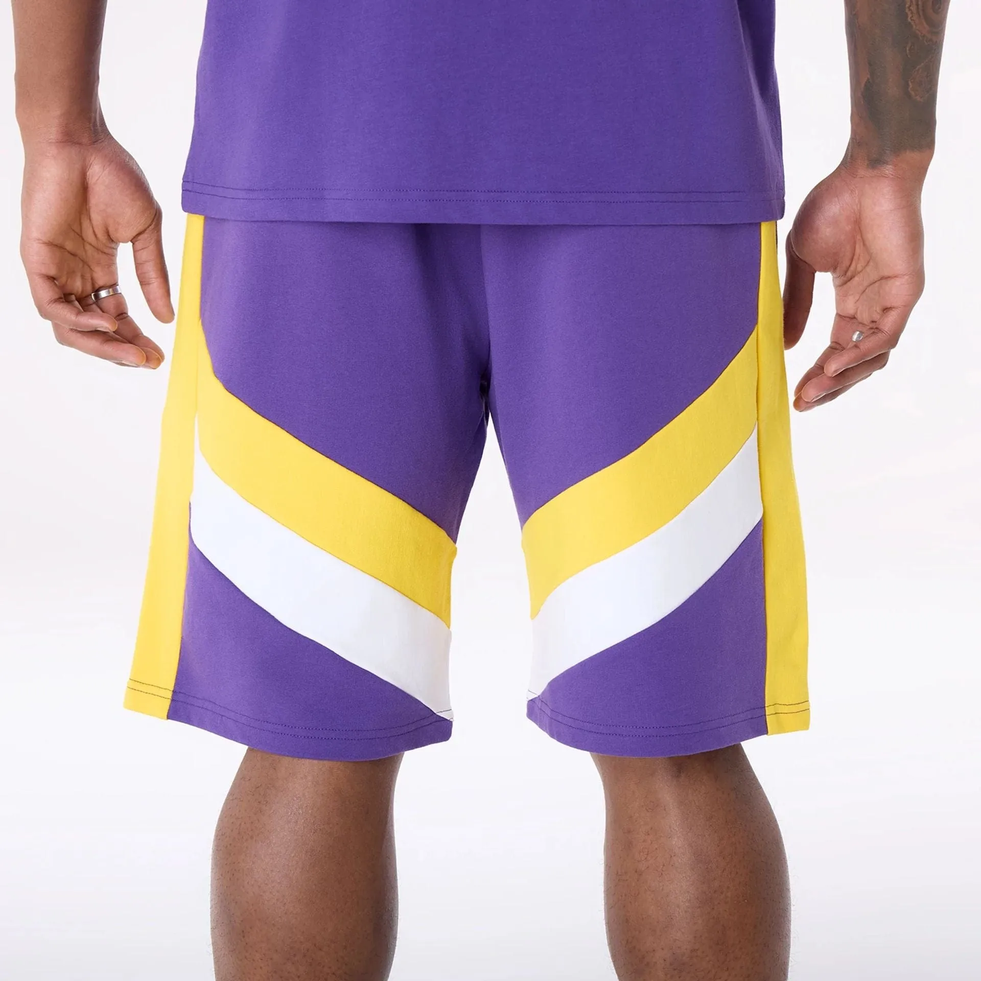 Light Fabric LA Lakers NBA Panel Purple Shorts