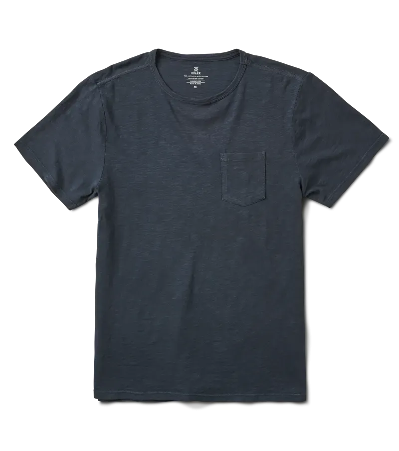 Roark Revival Mens Shirt Well Worn Midweight Organic Knit proper length Quick Comfort