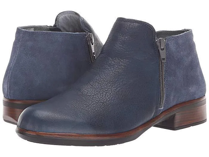 Naot Women's Helm Blue Buc SoftSole
