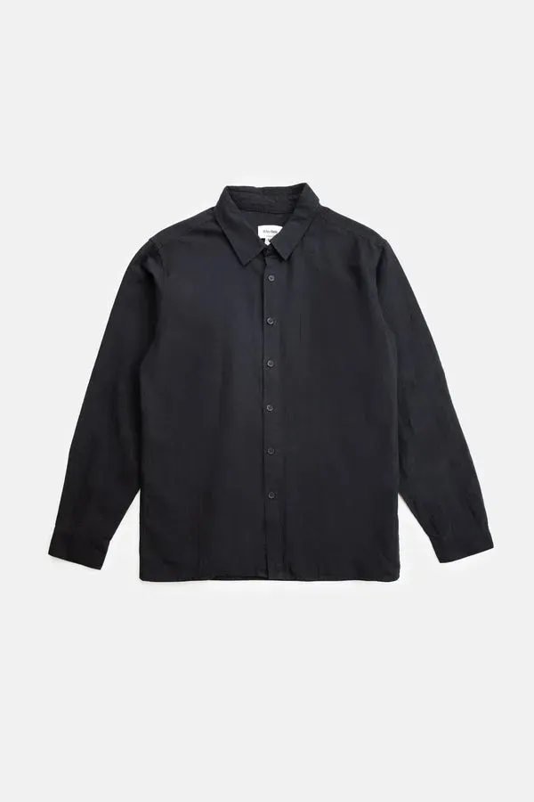 Quick Wear Ethically Sourced Materials Rhythm Mens Shirt Classic LS Linen