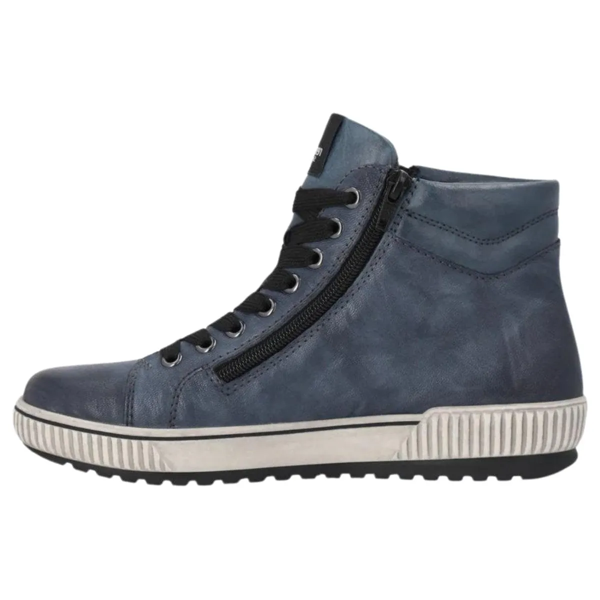 Step Free Rieker Women's D0772-14 Baltik/Royal Waterproof