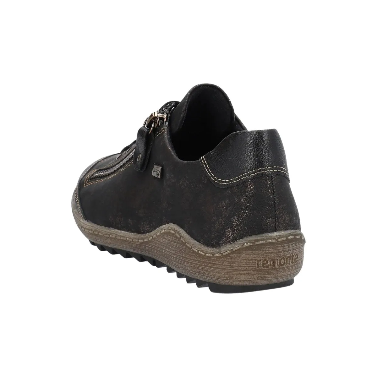 Subtle Vibe Rieker Women's R1402-07 Black/Antique