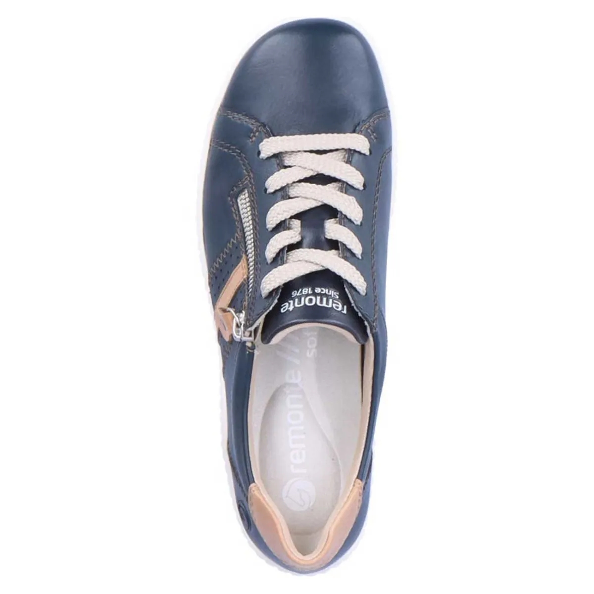 Throw Step Rieker Women's R1432-14 Navy/White
