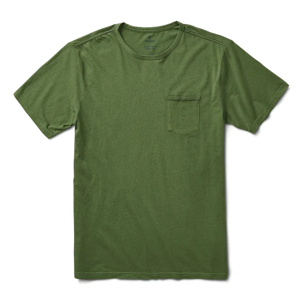 Roark Revival Mens Shirt Well Worn Light Organic Knit Light and Soft