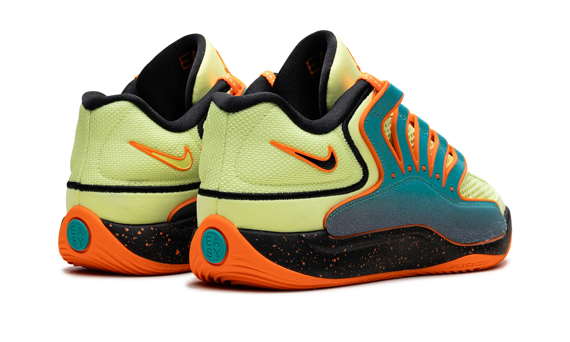 KD 18 "Liquid Lime" cushioned midsole running shoes