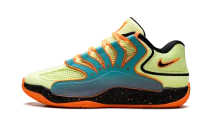 Toe Thong running with music KD 18 "Liquid Lime"