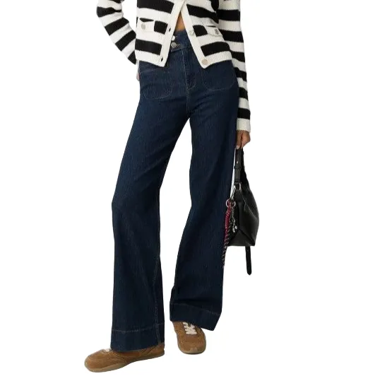 Relaxed Waist Premium Denim Tiffosi Womens Jeans Olivia E10