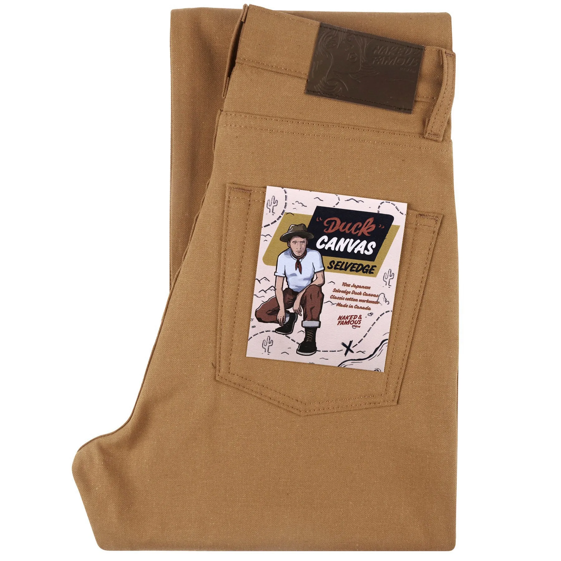 Women's - Classic - Duck Canvas Selvedge Outfit Ready Style Minimal Shrinkage Fabric