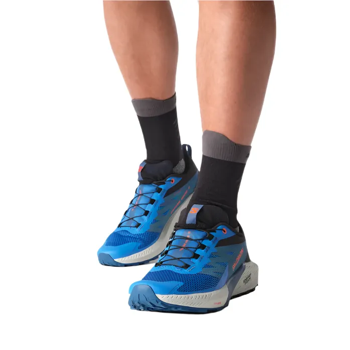 Salomon Mens Trainer Sense Ride 5 French Blue/Black/Dark Blue Molded TPU Stabilizer