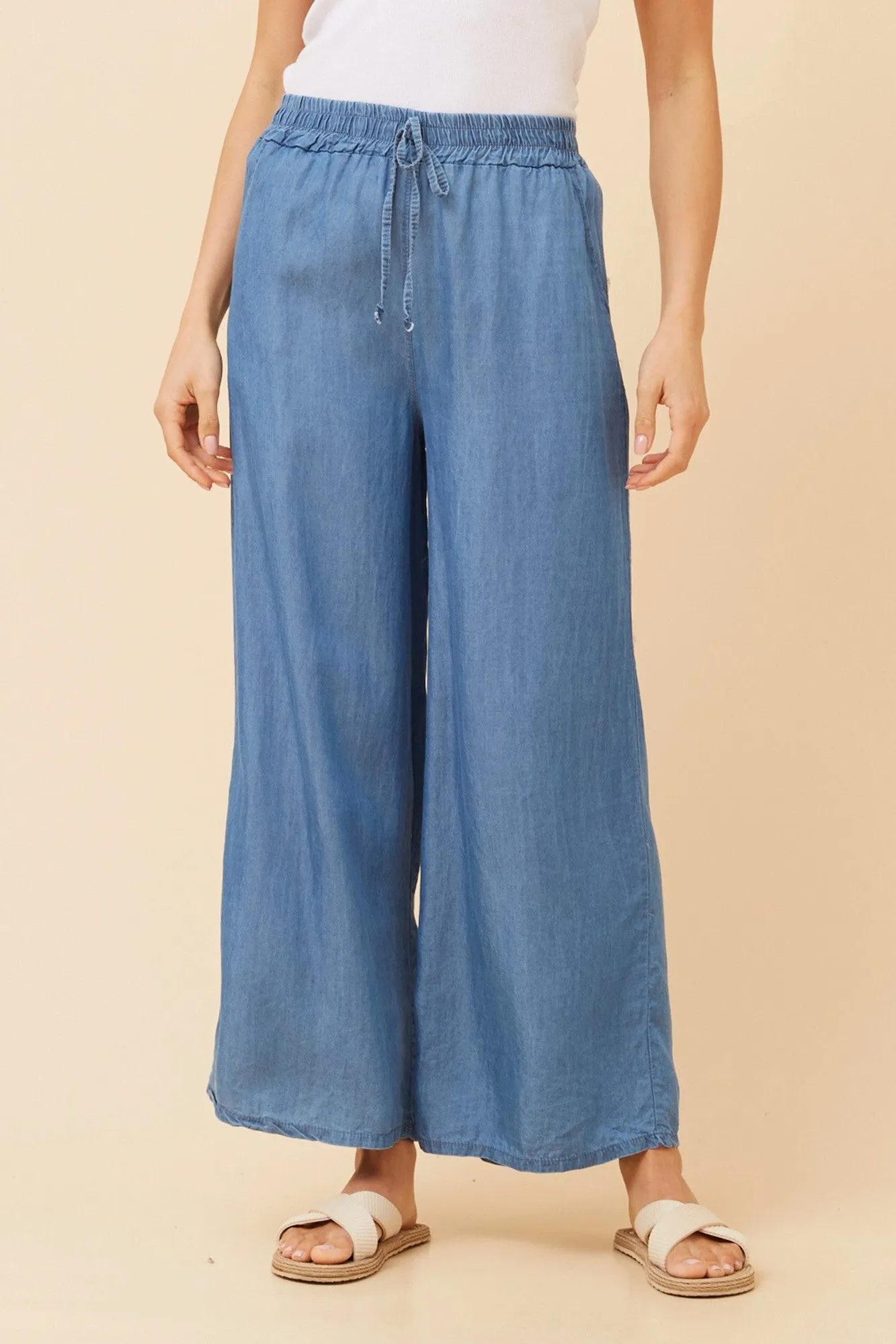 SENNA WIDE LEG PANTS Comfortable Fashion