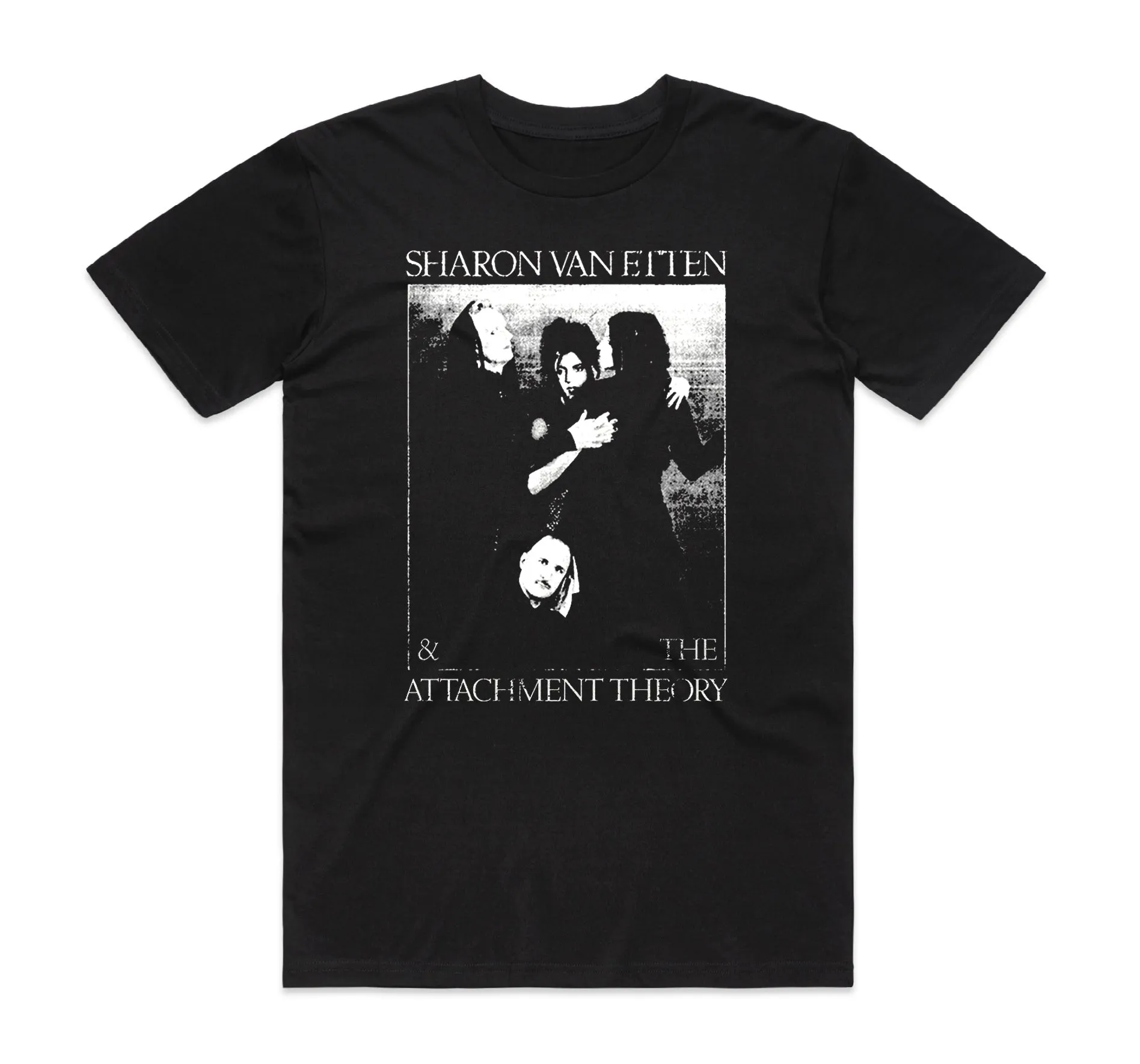 Good stretch Textured Surface Sharon Van Etten & The Attachment Theory Black Tour T-Shirt