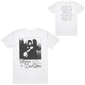 Everyday Flex Sharon Van Etten & The Attachment Theory White Tour T-Shirt