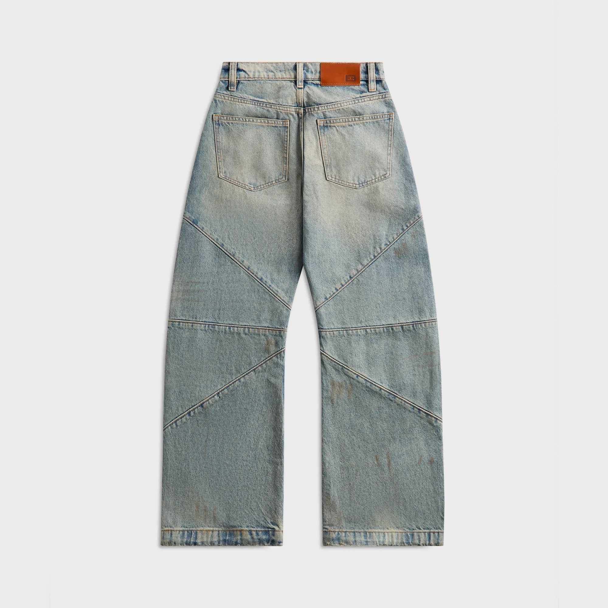 EB Denim Freddy Cropped Barrel - Stonefield Multi Pocket Design