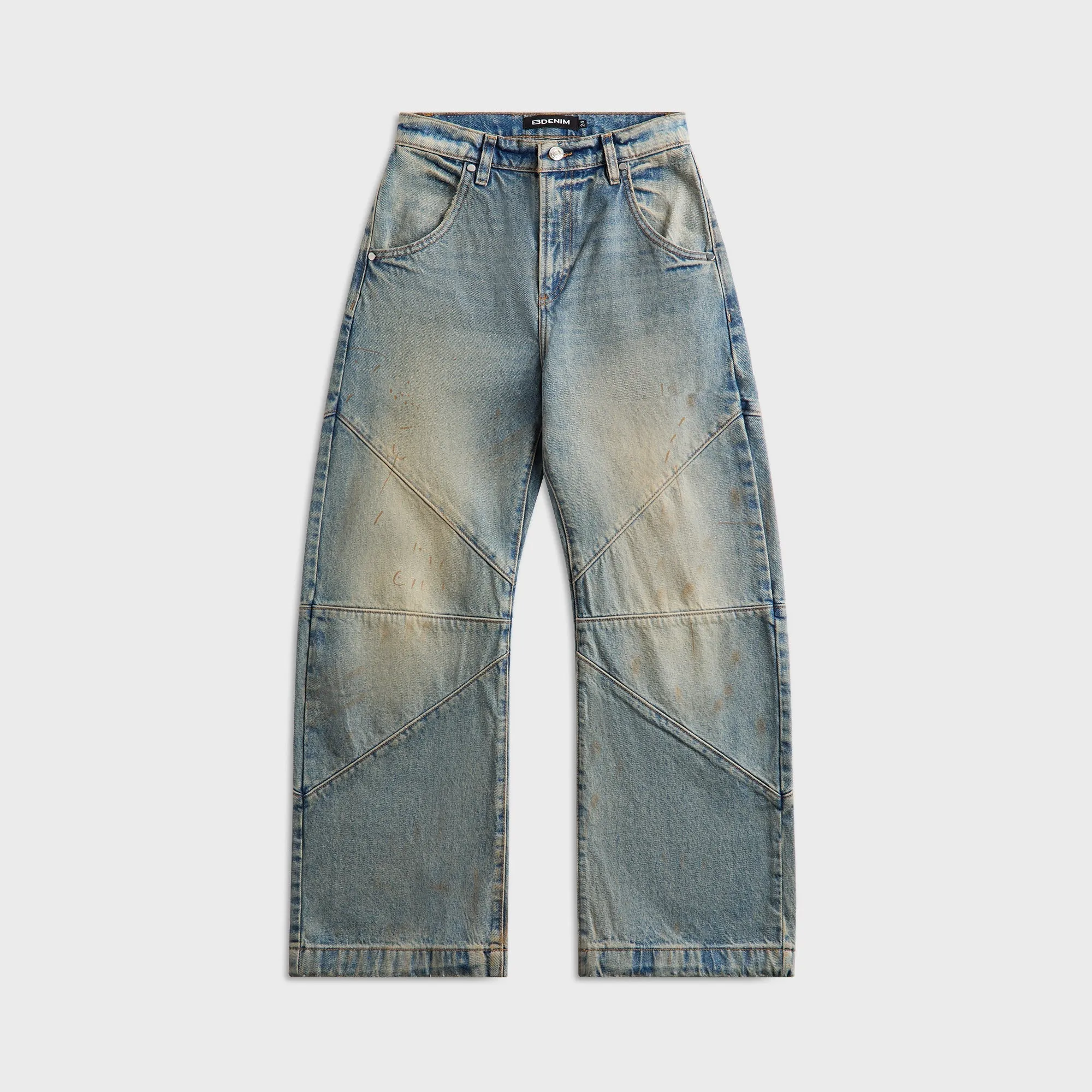 Effortless Layer Holiday Vibes Athlete Fit EB Denim Freddy Cropped Barrel - Stonefield