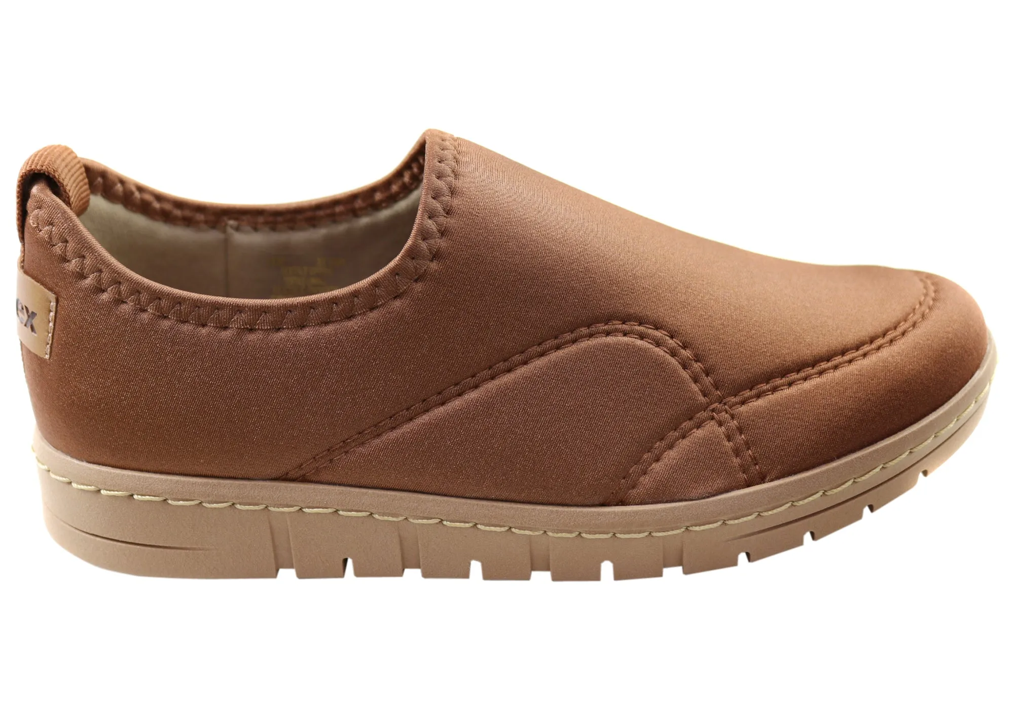 Usaflex Lexi Womens Comfortable Cushioned Slip On Shoes Made In Brazil Bright Step