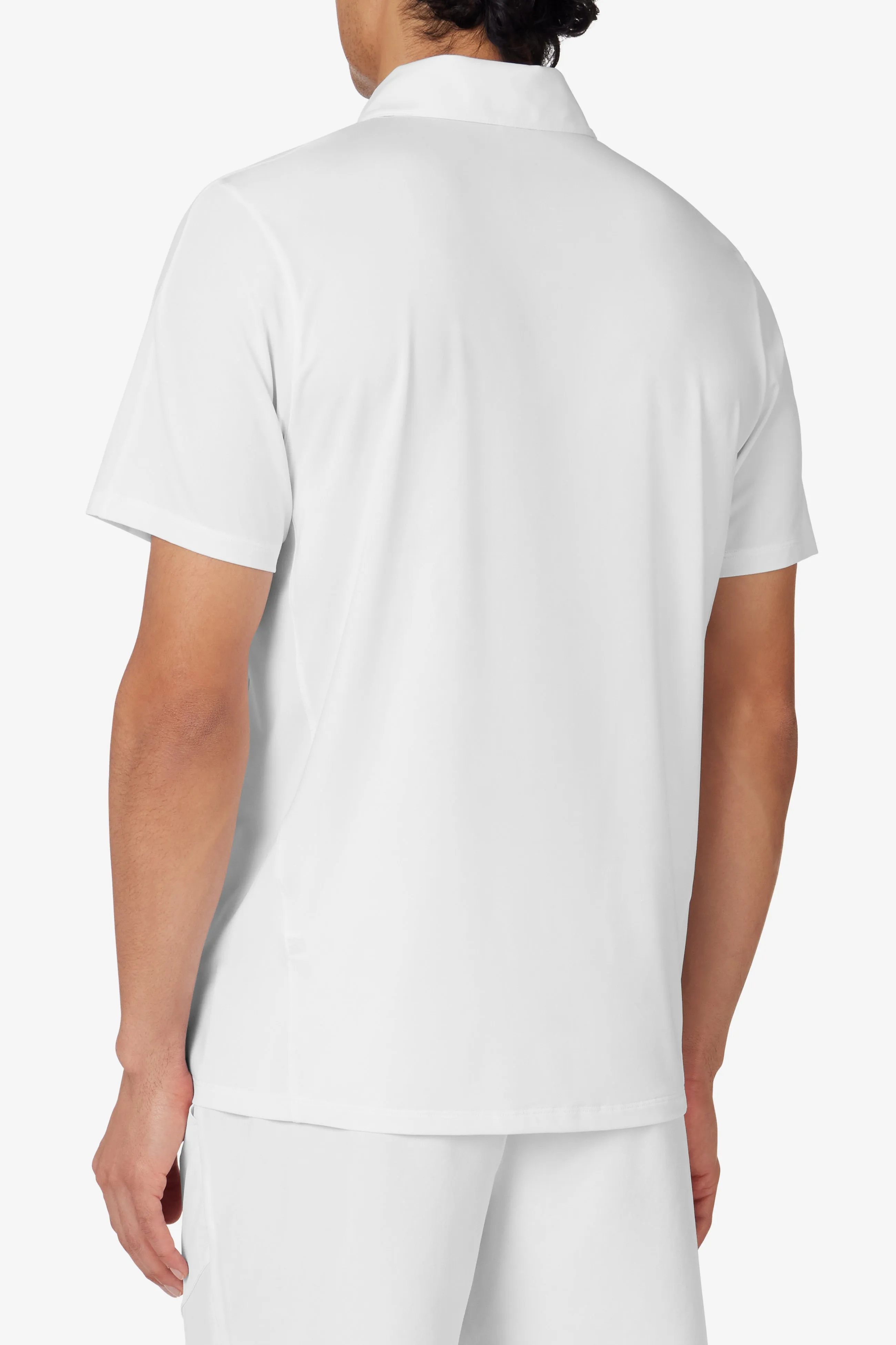 Short Sleeve Tennis Polo Chic Smart Comfortable Weave