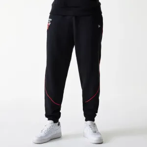 Stretch Movement Chicago Bulls NBA Piping Black Joggers