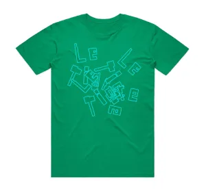 Fun and Relaxed Le Tigre Green T-Shirt