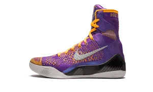running in a crater area shoes Kobe 9 Elite "Team"
