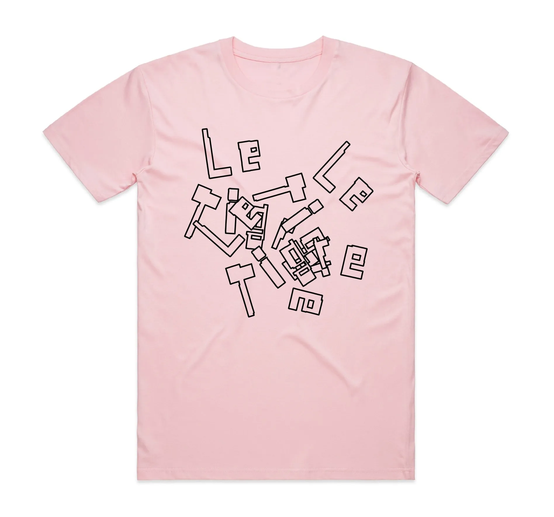 Le Tigre Pink T-Shirt Smart Casual Look