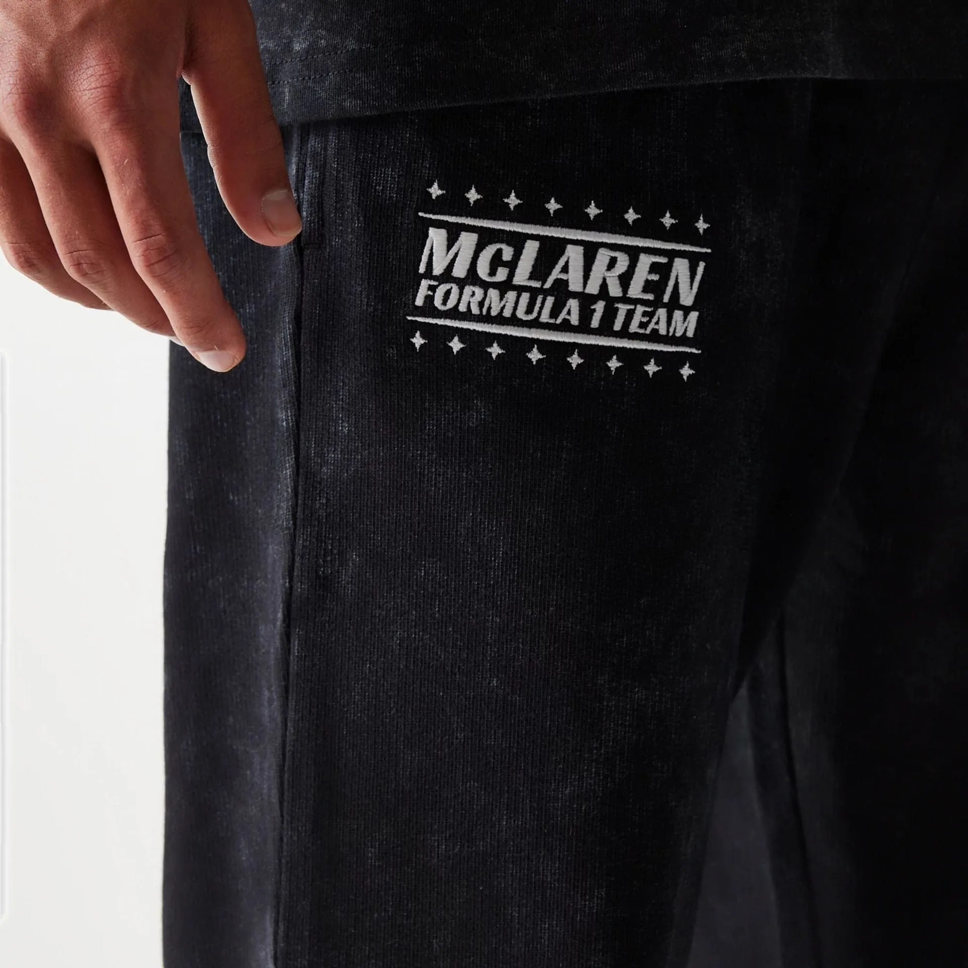 McLaren Racing Black Straight Leg Joggers Chilly Day Ready