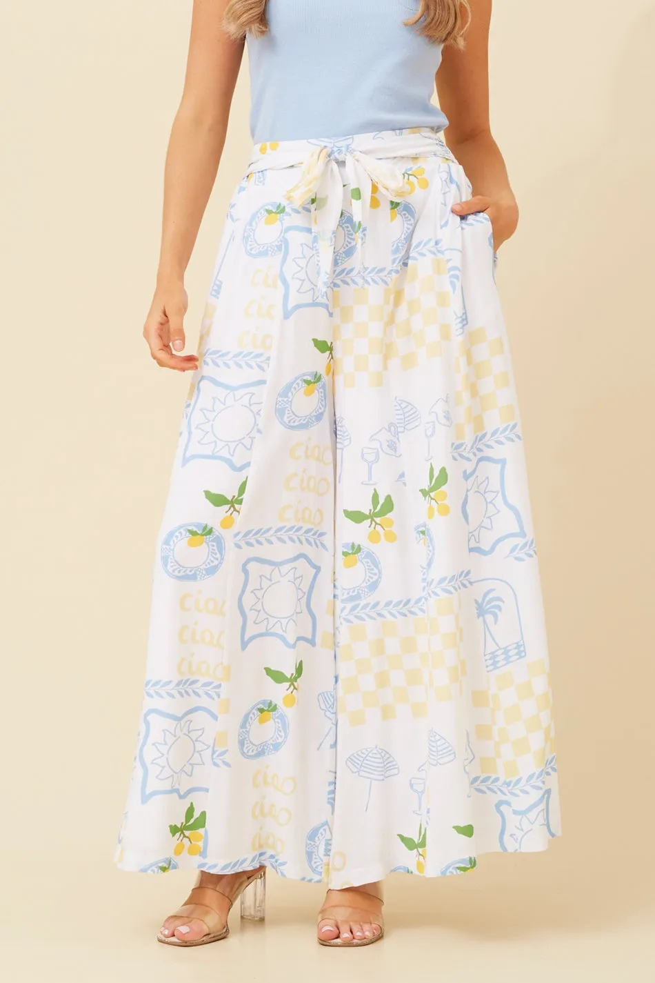 ADDISON WANDERLUST FLARE LEG PANTS Layer Fit Flat Seams