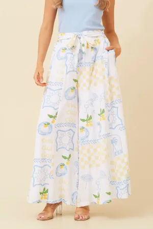 ADDISON WANDERLUST FLARE LEG PANTS ExpandableSidePanels