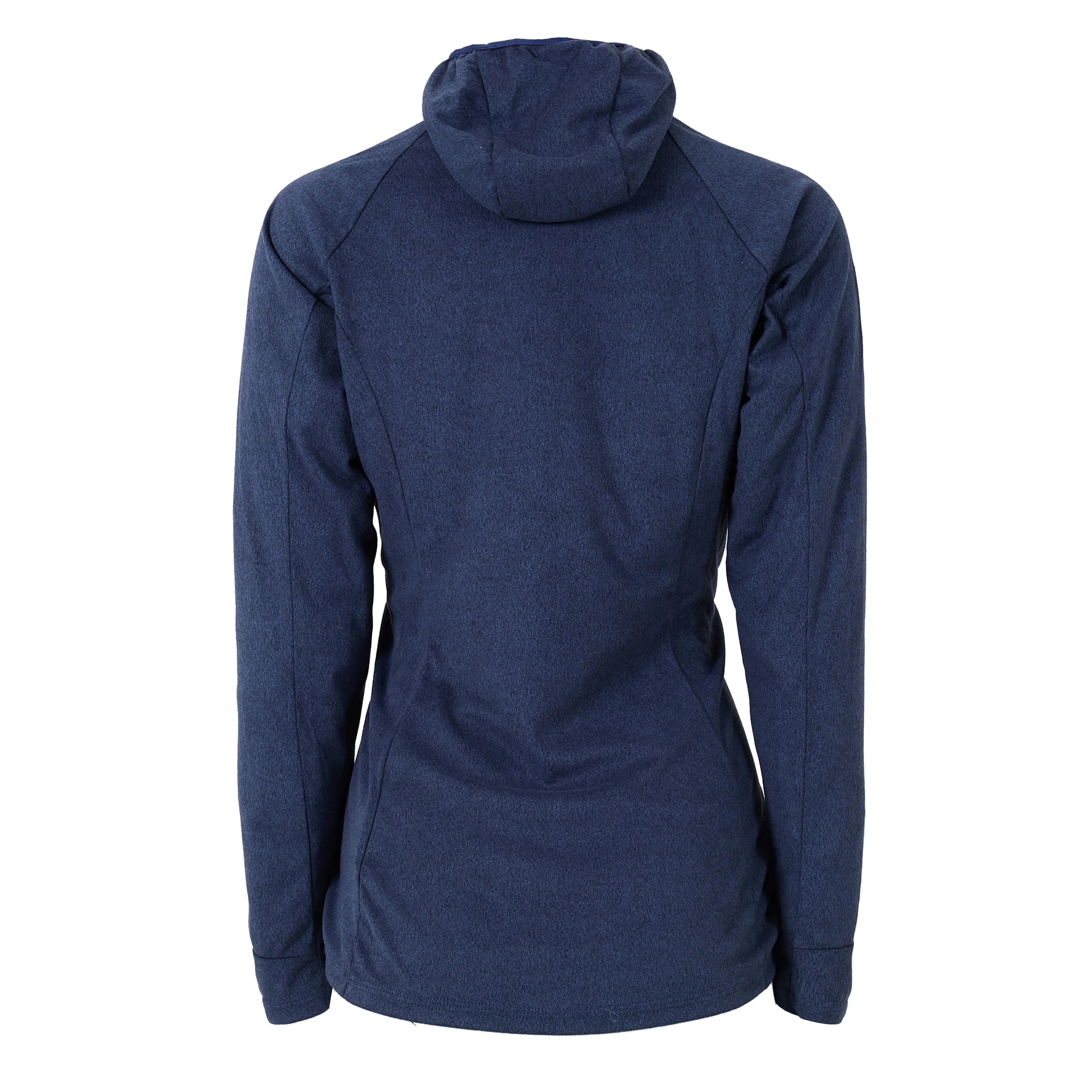 Paramo Womens Alize Fleece Jacket Indigo Blue Marl Outdoor Duty Wind Resistant