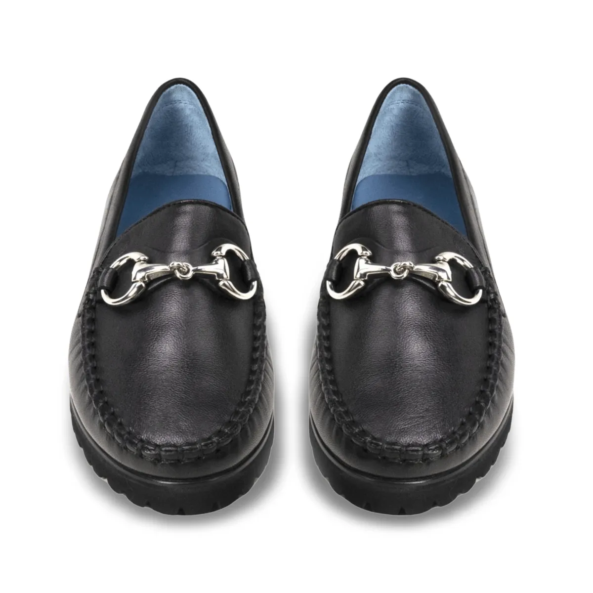 High Top Design Daily Move Robert Zur Women's Soho Black Leather