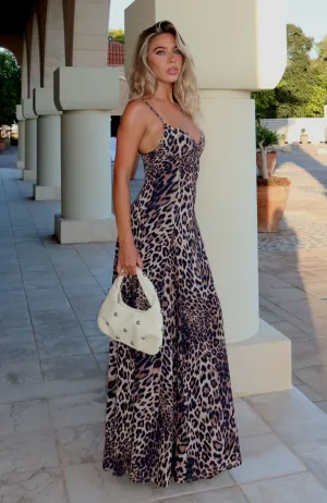 A Day In Nice Maxi Dress Leopard Casual and Smart