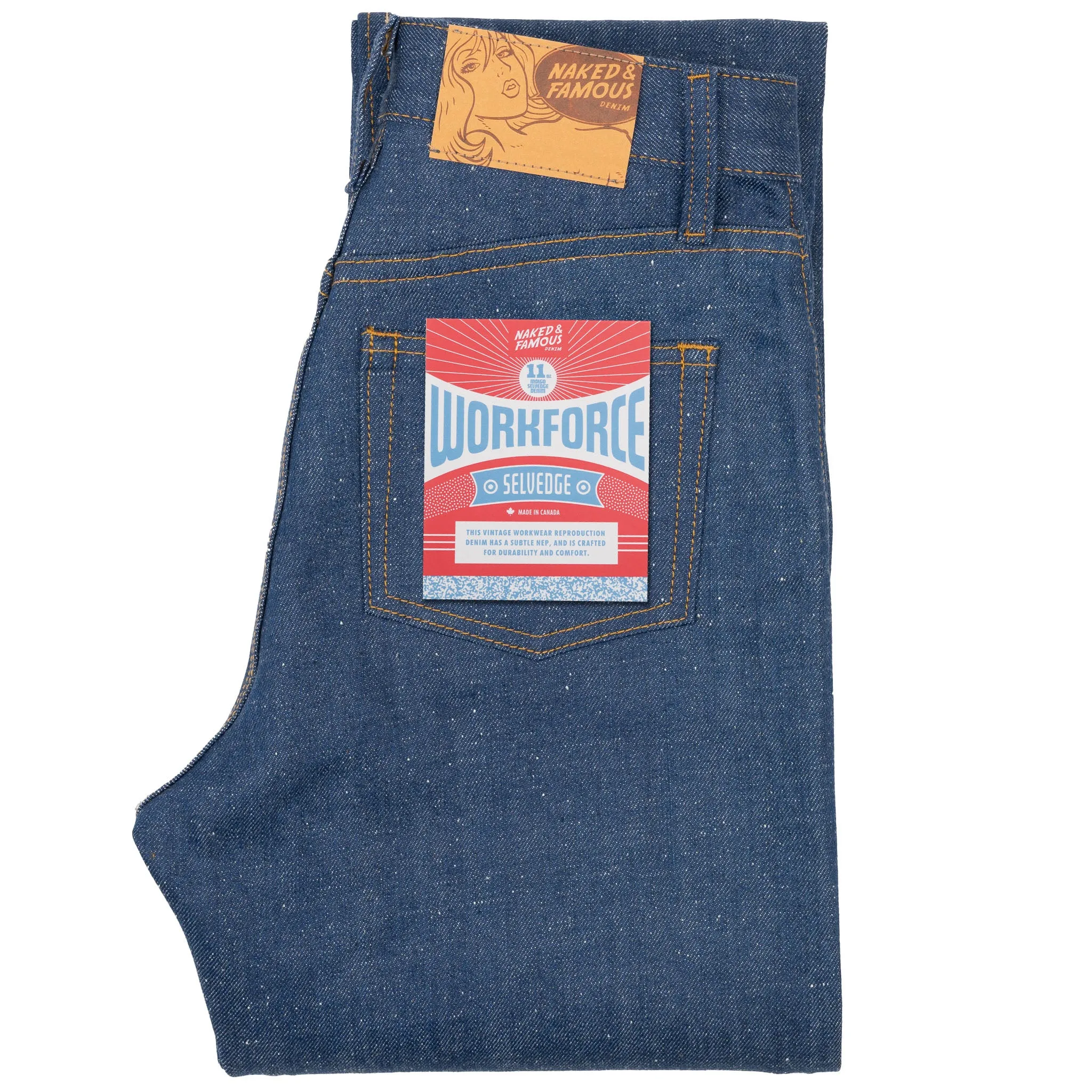 Super Girl - Workforce Selvedge Cool Outfitters Style Simplicity