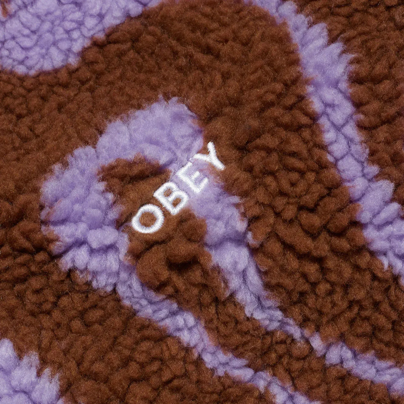 Trail Layer Lounge Style Obey Mazy Varsity Catechu Wood Multi