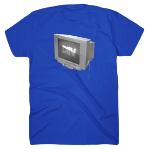Stretch Fit Design Television T-Shirt