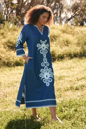 Night Mood Sofia Bell Sleeve Dress in Quebec