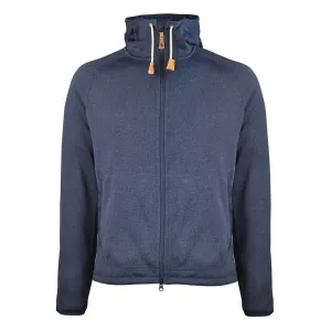 Fjallraven Ovik Fleece Hoodie Navy Heat Holder