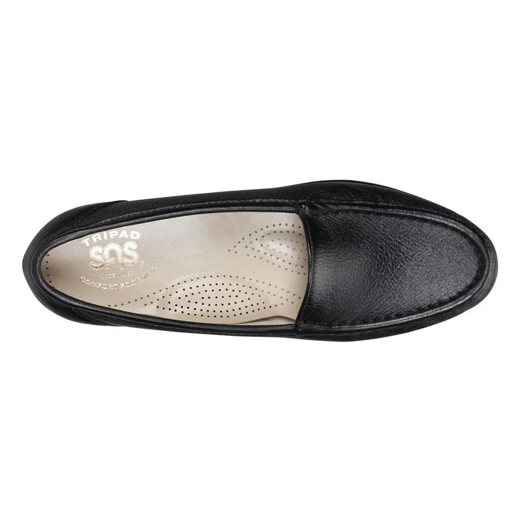 SAS Women's Simplify Black Marathon Day Water resistant coating