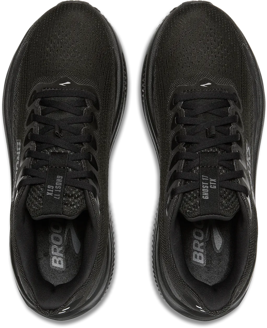 Motion Control Arch Brooks Mens Trainer Ghost 17 GTX Black/Black/Ebony