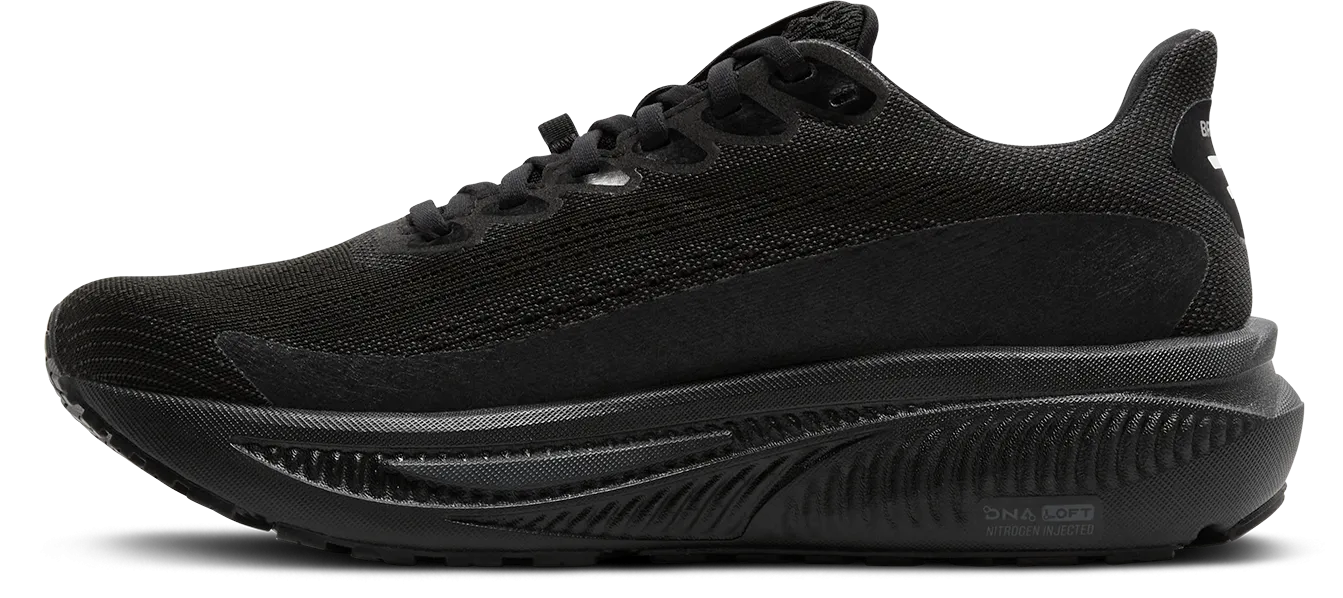 Brooks Mens Trainer Ghost 17 GTX Black/Black/Ebony all - purpose use shoes dusk running shoes