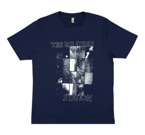 Space Map T-Shirt Anti Shrinkage Treatment